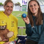Image for episode "Katherine and Nat Sciver-Brunt - The Perfect Fit" from Childrens programme "CBeebies Bedtime Stories"