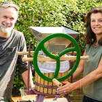 Image for episode "Apples" from Cookery programme "Marcus Wareing's Tales from a Kitchen Garden"