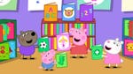 Image for episode "The Library" from Animation programme "Peppa Pig"