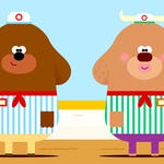 Image for episode "The Same Badge" from Childrens programme "Hey Duggee"
