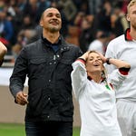 Image for the Entertainment programme "A League of Their Own... European Road Trip"