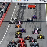 Image for episode "2018 Austrian Grand Prix Highlights" from Motoring programme "Formula 1"