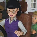 Image for episode "Bus Trouble" from Animation programme "Fireman Sam"