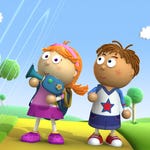 Image for episode "Stickety Time" from Animation programme "Tickety Toc"