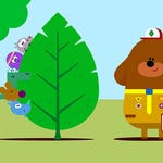 Image for episode "The Leaf Badge" from Childrens programme "Hey Duggee"