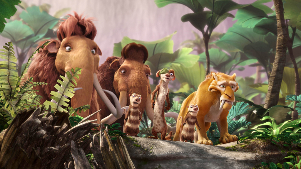Ice Age 3: Dawn of the Dinosaurs on ITV2 - TV Programme Poster
