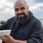 Image for the Travel programme "Chris Cooks Cymru"