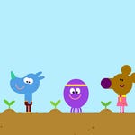 Image for episode "The Food Growing Badge" from Childrens programme "Hey Duggee"