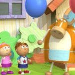 Image for episode "Balloon Time" from Animation programme "Tickety Toc"