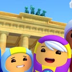 Image for episode "The Brandenburg Gate, Germany" from Animation programme "Go Jetters"