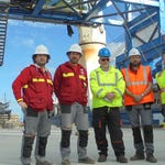 Image for the Documentary programme "Mega Shippers"