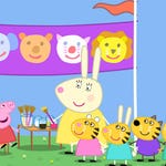 Image for episode "The School Fete" from Animation programme "Peppa Pig"