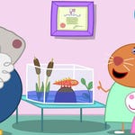 Image for episode "A Day With Doctor Hamster" from Animation programme "Peppa Pig"