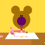 Image for episode "The Drawing Badge" from Childrens programme "Hey Duggee"