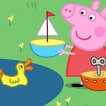 Image for episode "The Boat Pond" from Animation programme "Peppa Pig"
