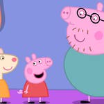 Image for episode "Talking" from Animation programme "Peppa Pig"