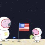 Image for episode "Space Adventure!" from Animation programme "Peppa Pig"