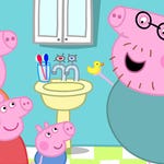Image for episode "The Rainy Day Game" from Animation programme "Peppa Pig"
