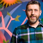 Image for episode "A Helicopter is Quicker Than a Car" from Comedy programme "Dave Gorman: Modern Life is Goodish"