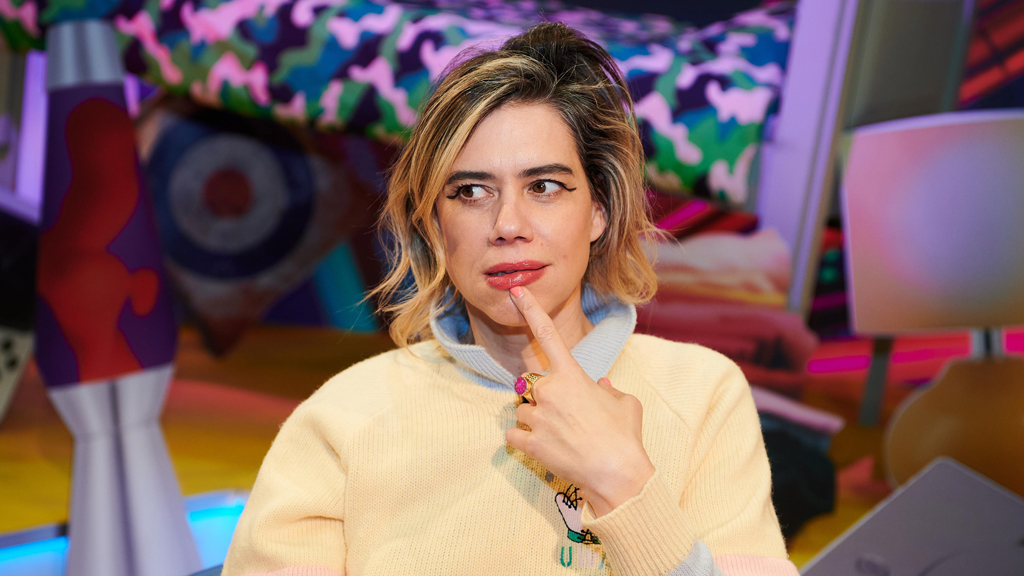 Rhod Gilbert's Growing Pains Season 4 Episode 7 on Comedy Central Extra - TV Programme Poster