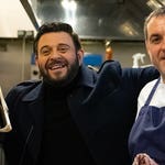 Image for the Cookery programme "Adam Richman Eats Britain"