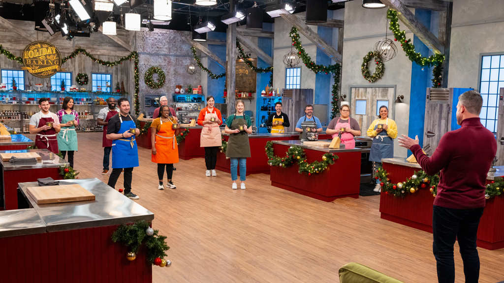 Holiday Baking Championship Season 11 Episode 1 on Food Network - TV Programme Poster
