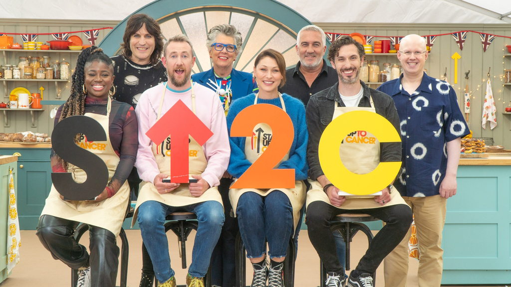 Celebrity Bake Off Season 5 Episode 1 on E4 - TV Programme Poster