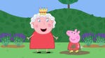 Image for episode "The Queen" from Animation programme "Peppa Pig"