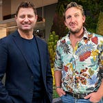 Image for the DIY programme "George Clarke's Kitchen vs Garden"