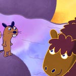 Image for episode "The Story of The Baby Bison" from Animation programme "64 Zoo Lane"