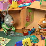 Image for episode "The Mega Den" from Animation programme "Pip and Posy"