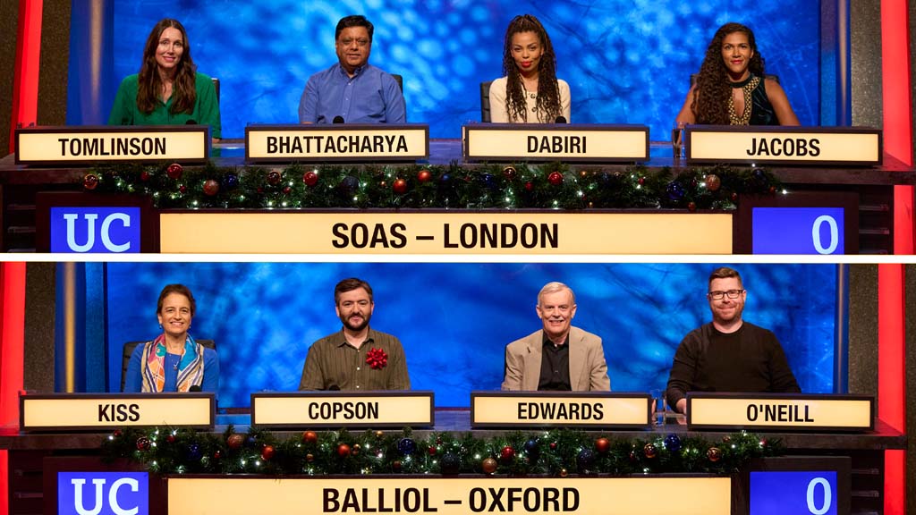 Christmas University Challenge - TV Show Poster