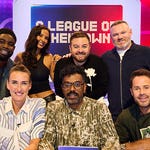 Image for the Quiz Show programme "A League of Their Own"