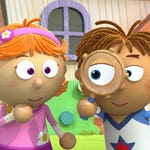 Image for episode "Mystery Time" from Animation programme "Tickety Toc"