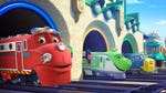 Image for episode "Twin Trouble" from Childrens programme "Chuggington"