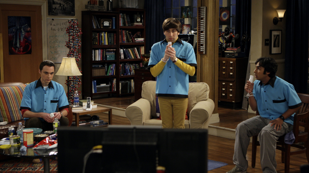 The Big Bang Theory Season 2 Episode 11 on TLC +1 - TV Programme Poster