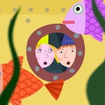 Image for episode "The Elf Submarine" from Animation programme "Ben and Holly's Little Kingdom"