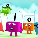 Image for episode "Alphablocks A-Z" from Childrens programme "Alphablocks"