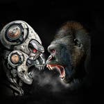 Image for the Film programme "Ape Vs Mecha Ape"
