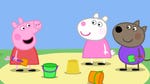 Image for episode "The Sandpit" from Animation programme "Peppa Pig"