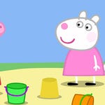 Image for episode "The Sandpit" from Animation programme "Peppa Pig"