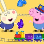 Image for episode "Richard Rabbit Comes to Play" from Animation programme "Peppa Pig"