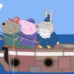 Image for episode "Desert Island" from Animation programme "Peppa Pig"