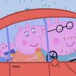 Image for episode "The Rainbow" from Animation programme "Peppa Pig"
