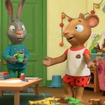 Image for episode "Tidy Up Trouble" from Animation programme "Pip and Posy"
