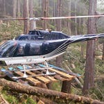 Image for episode "Helicopter Logging" from Documentary programme "Extreme Loggers"