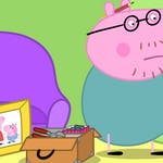 Image for episode "Daddy Puts Up a Picture" from Animation programme "Peppa Pig"