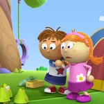 Image for episode "Camping Time" from Animation programme "Tickety Toc"