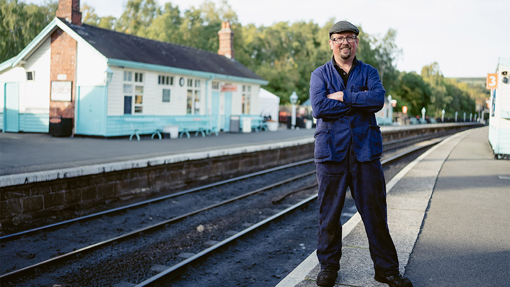 Steam Train Diaries Season 1 Episode 1 on More4 - TV Programme Poster