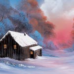 Image for episode "Northern Lights" from Arts programme "The Joy of Painting"